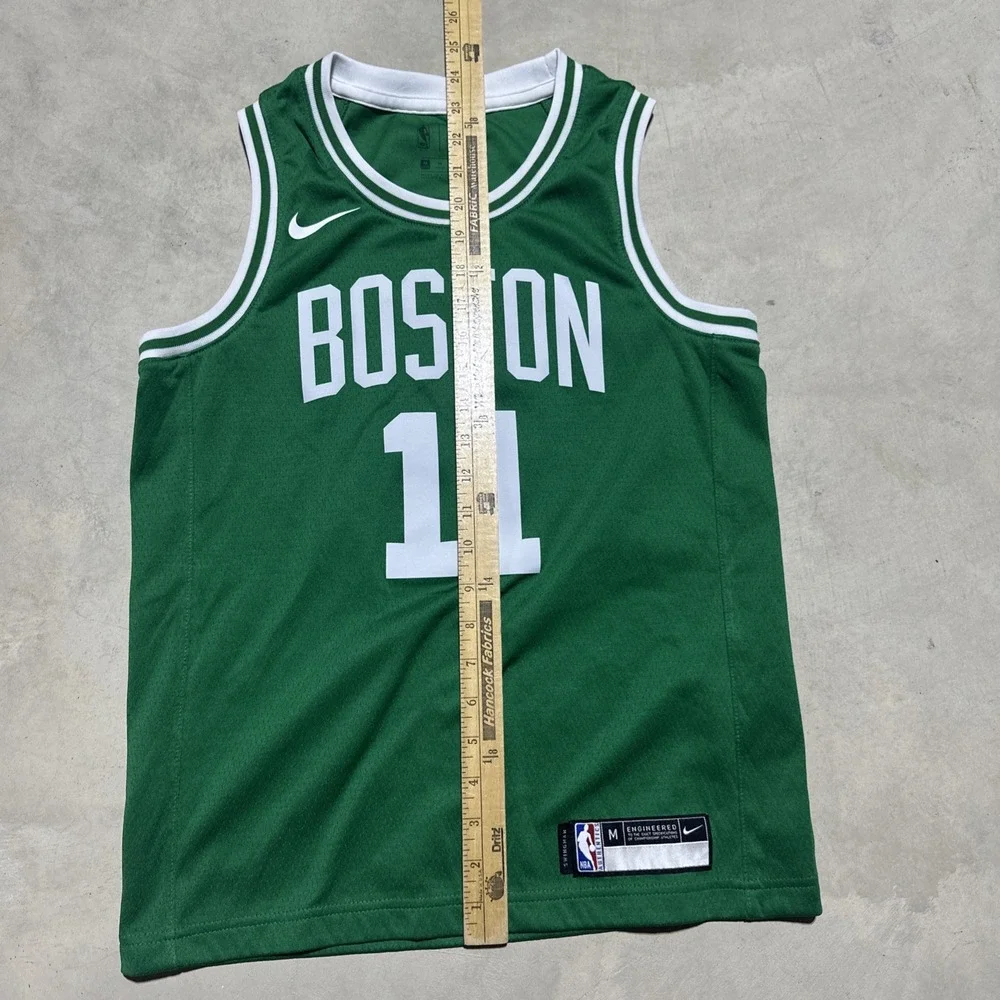 Nike Jersey Youth Size M Green Boston Celtics Kyrie Irving 11 Dri-Fit Basketball